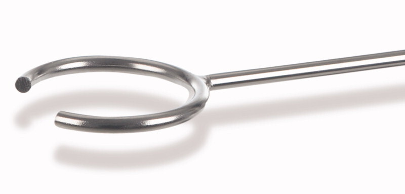 Tripod rings with opening Variant, Ø inside (mm) 70, Ø outside (mm), 87, Opening (mm), 50, Total length (mm), 280, Shaft length (mm), 200, Pack. (pieces),1