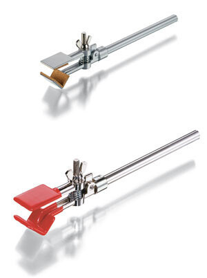 Tripod clamps Vinyl coated jaws - Span width 10 - 25 mm. 1 piece