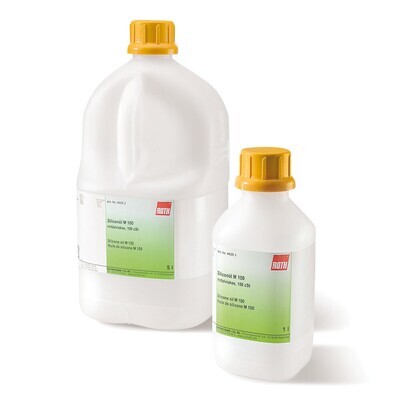 Huile de silicone M 5, 10 l, plastique