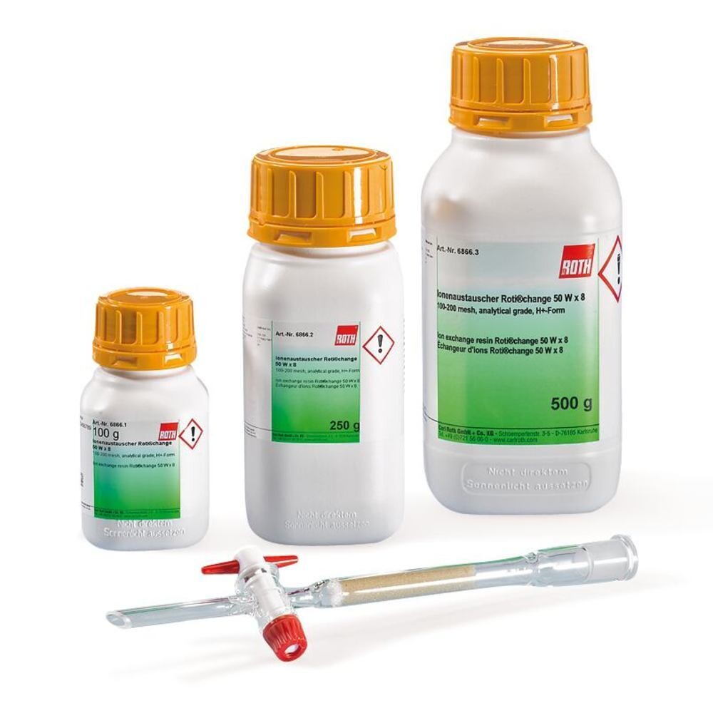 Ion exchange resin ROTI®Change 50 W x 8, 25 g