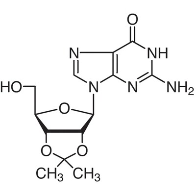 2&#39;,3&#39;-O-Isopropylideneguanosine&gt;98.0%(HPLC)(T)5g