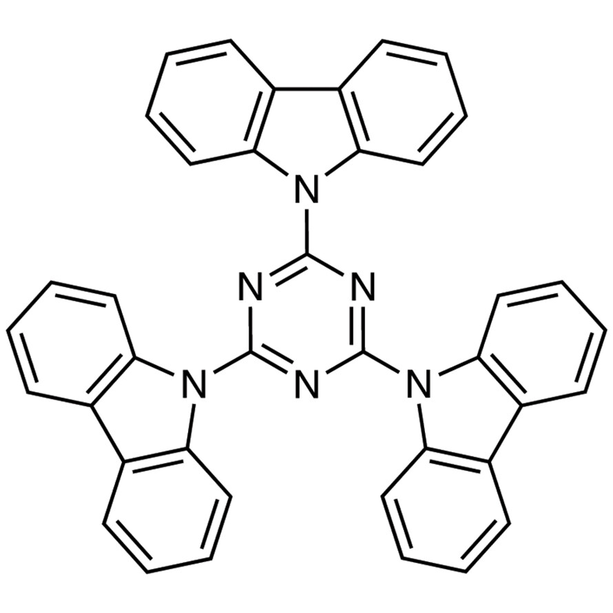 2,4,6-Tri(9H-carbazol-9-yl)-1,3,5-triazine (purified by sublimation)&gt;98.0%(HPLC)(N)1g