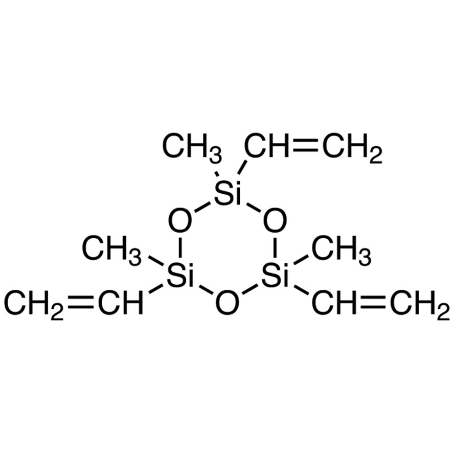 2,4,6-Trimethyl-2,4,6-trivinylcyclotrisiloxane>95.0%(GC)25g