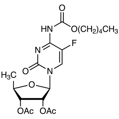 2&#39;,3&#39;-Di-O-acetyl-5&#39;-deoxy-5-fluoro-N-(pentyloxycarbonyl)cytidine&gt;98.0%(HPLC)(N)25g