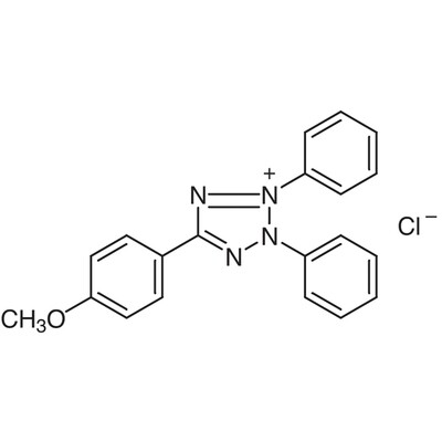 2,3-Diphenyl-5-(4-methoxyphenyl)tetrazolium Chloride&gt;80.0%(T)100mg