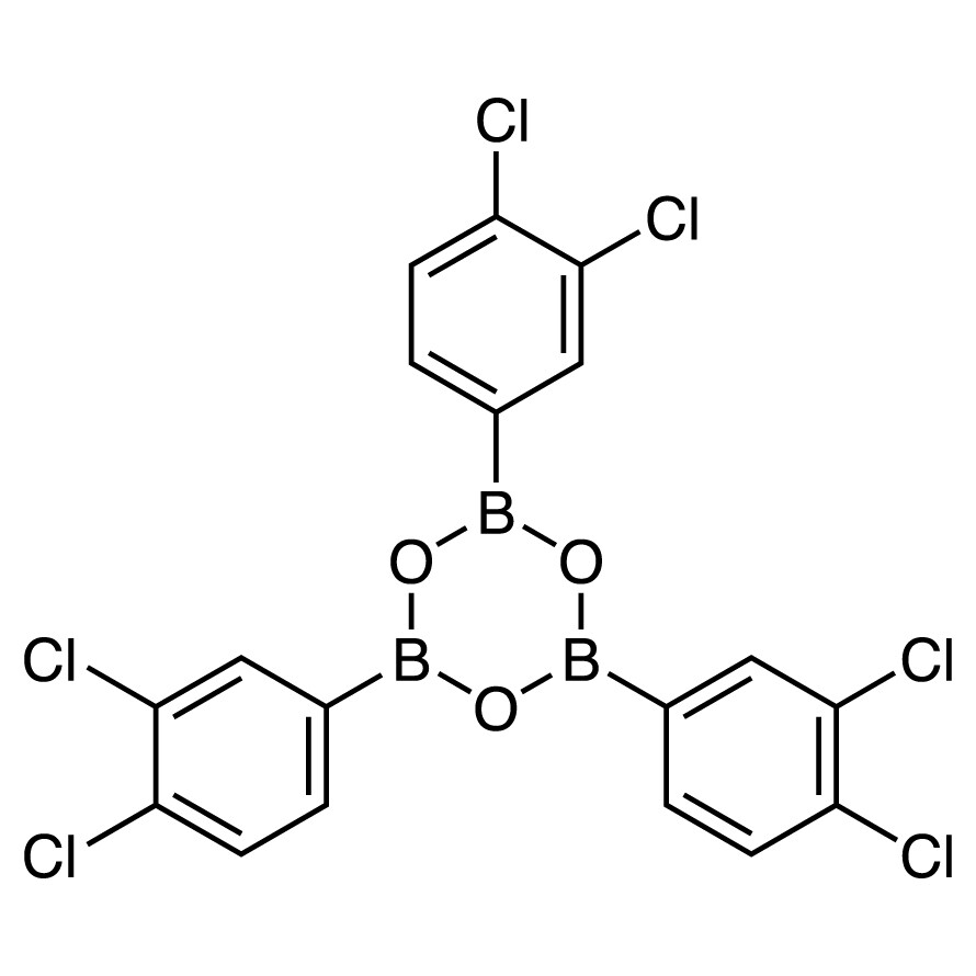 2,4,6-Tris(3,4-dichlorophenyl)boroxin&gt;98.0%(HPLC)(T)5g