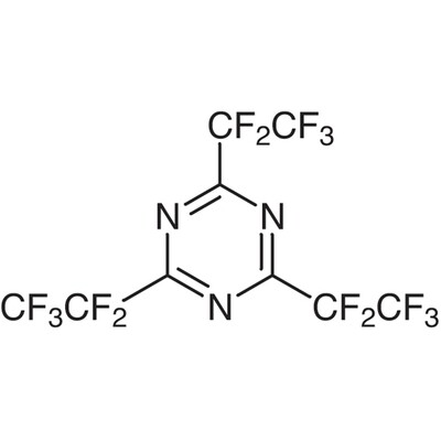 2,4,6-Tris(pentafluoroethyl)-1,3,5-triazine&gt;95.0%(GC)0.1mL
