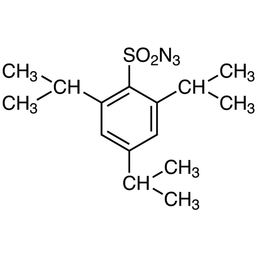 2,4,6-Triisopropylbenzenesulfonyl Azide (wetted with ca. 10% Water) (unit weight on dry weight basis)>98.0%(HPLC)5g