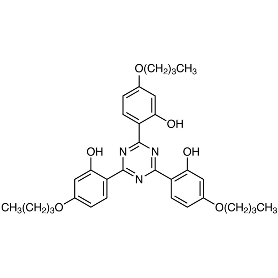 2,4,6-Tris(4-butoxy-2-hydroxyphenyl)-1,3,5-triazine&gt;98.0%(HPLC)(N)5g