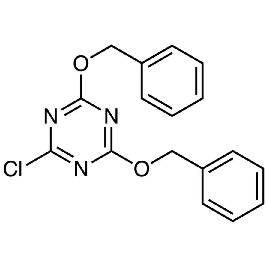 2,4-Bis(benzyloxy)-6-chloro-1,3,5-triazine>95.0%(HPLC)(T)200mg