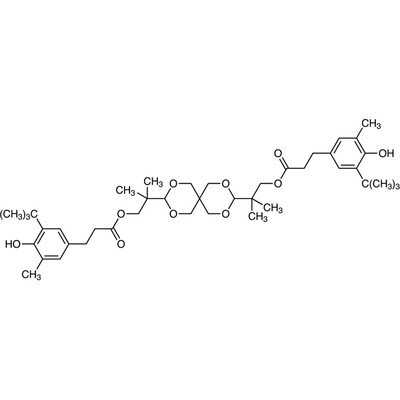 2,4,8,10-Tetraoxaspiro[5.5]undecane-3,9-diylbis(2-methylpropane-2,1-diyl) Bis[3-[3-(tert-butyl)-4-hydroxy-5-methylphenyl]propanoate]&gt;95.0%(GC)5g