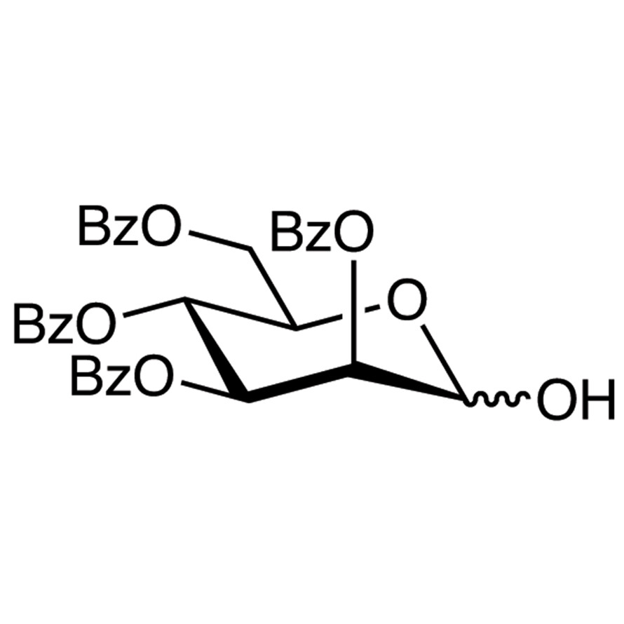 2,3,4,6-Tetra-O-benzoyl-D-mannopyranose&gt;93.0%(HPLC)5g