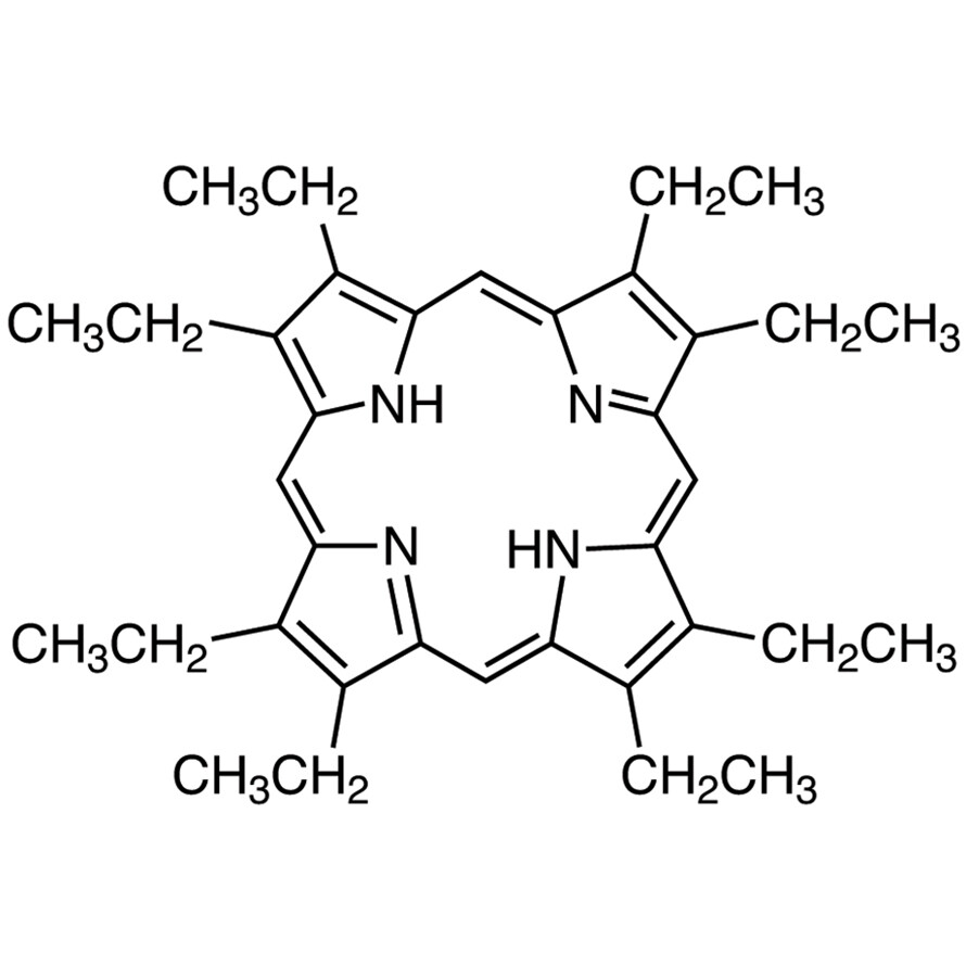 2,3,7,8,12,13,17,18-Octaethylporphyrin&gt;95.0%(N)100mg
