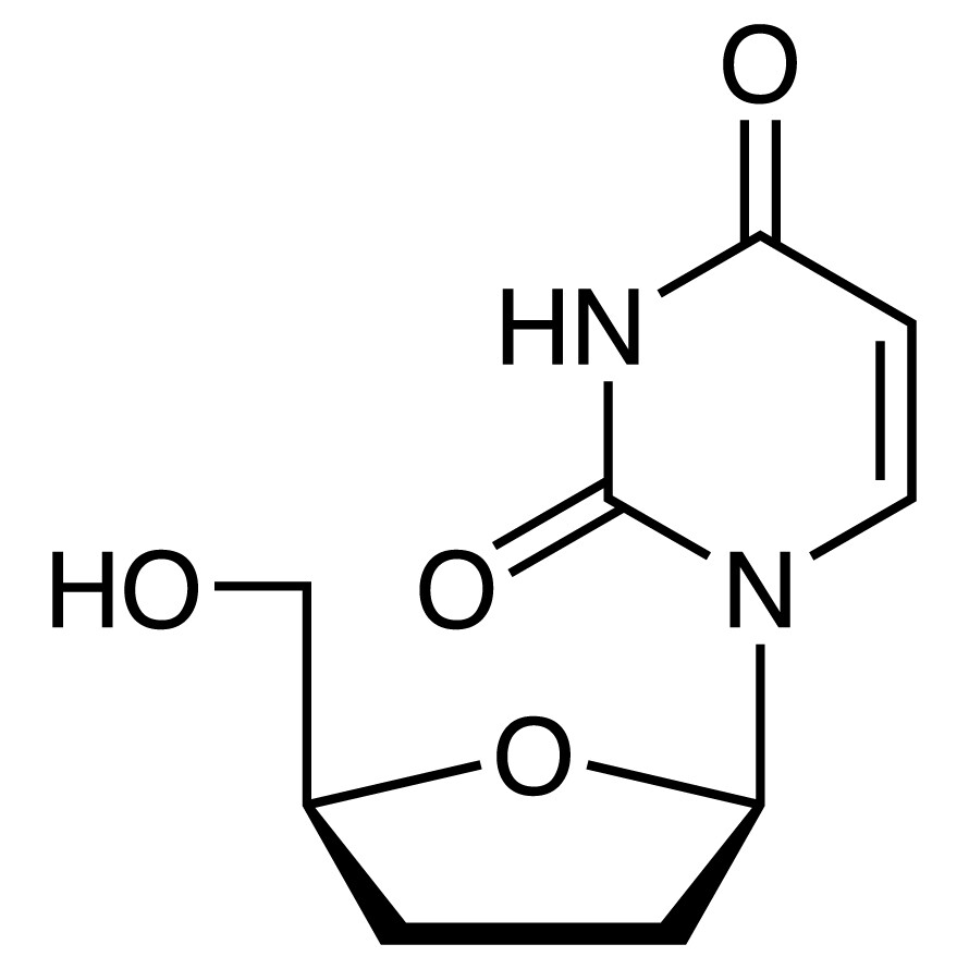 2&#39;,3&#39;-Dideoxyuridine&gt;97.0%(HPLC)(qNMR)250mg