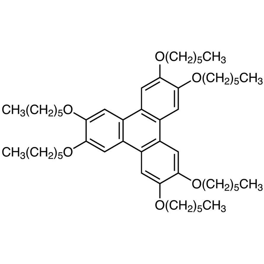2,3,6,7,10,11-Hexakis(hexyloxy)triphenylene&gt;98.0%(HPLC)200mg