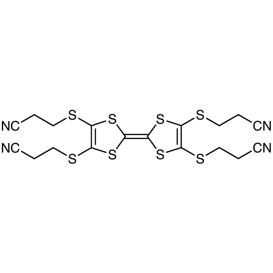 2,3,6,7-Tetrakis(2-cyanoethylthio)tetrathiafulvalene>98.0%(HPLC)(N)100mg