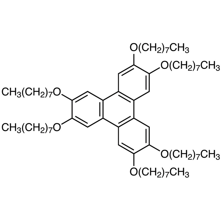 2,3,6,7,10,11-Hexakis[(n-octyl)oxy]triphenylene&gt;98.0%(HPLC)200mg