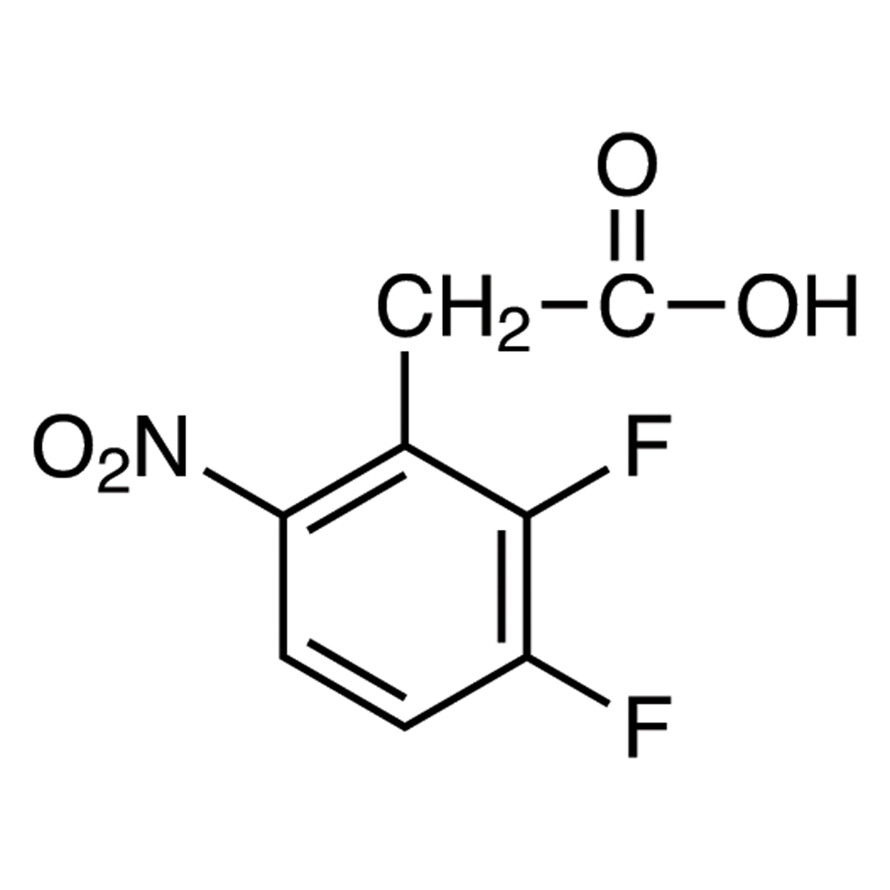 2,3-Difluoro-6-nitrophenylacetic Acid&gt;98.0%(GC)(T)5g