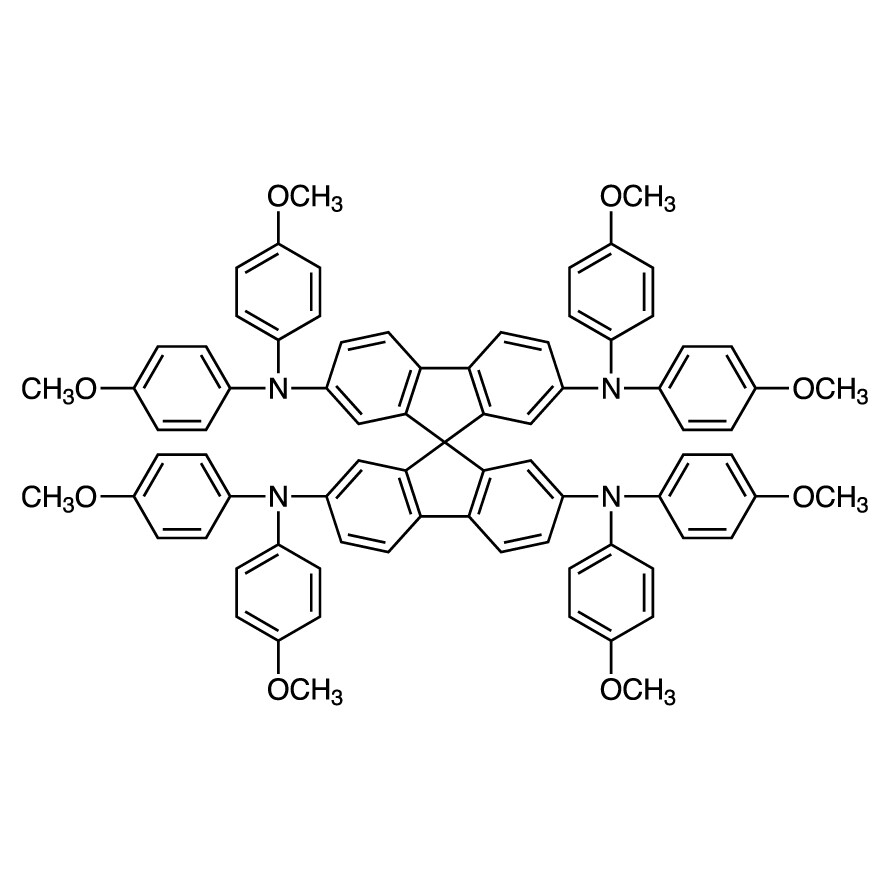 2,2&#39;,7,7&#39;-Tetrakis-(N,N-di-4-methoxyphenylamino)-9,9&#39;-spirobifluorene&gt;98.0%(HPLC)1g