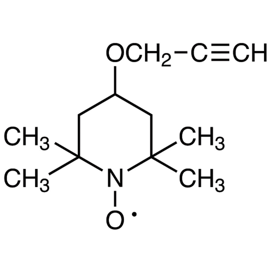 2,2,6,6-Tetramethyl-4-(2-propynyloxy)piperidine 1-Oxyl Free Radical>98.0%(GC)(T)5g