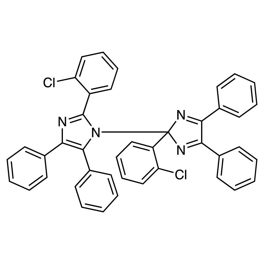 2,2&#39;-Bis(2-chlorophenyl)-4,4&#39;,5,5&#39;-tetraphenyl-1,2&#39;-biimidazole [Photopolymerization Initiator]&gt;97.0%(T)25g