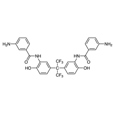 2,2-Bis(3-(3-aminobenzoylamino)-4-hydroxyphenyl)hexafluoropropane&gt;97.0%(HPLC)(qNMR)5g