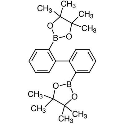 2,2&#39;-Bis(4,4,5,5-tetramethyl-1,3,2-dioxaborolan-2-yl)-1,1&#39;-biphenyl&gt;98.0%(GC)(T)1g