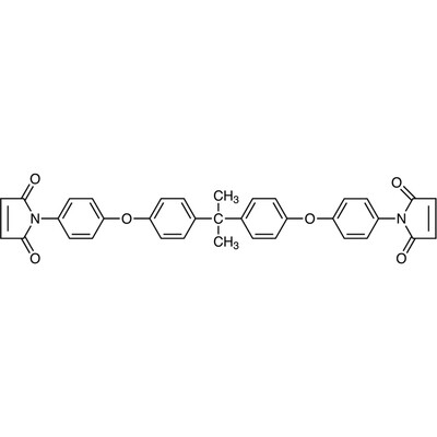 2,2-Bis[4-(4-maleimidophenoxy)phenyl]propane&gt;98.0%(HPLC)(N)25g