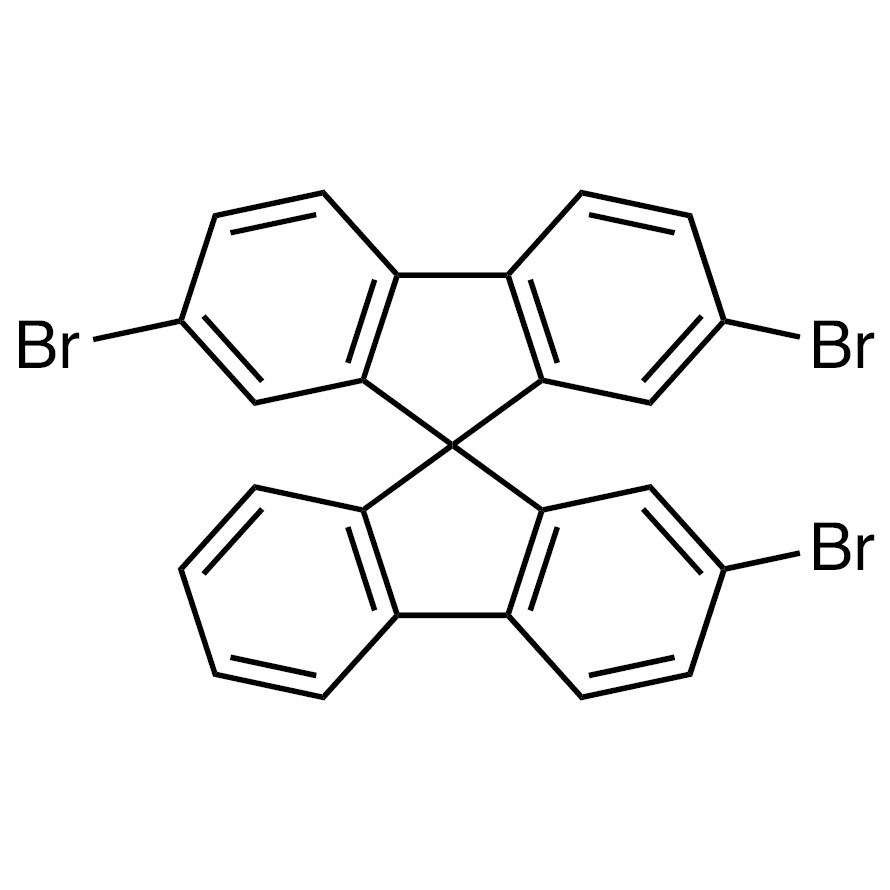 2,2&#39;,7-Tribromo-9,9&#39;-spirobi[fluorene]&gt;98.0%(HPLC)(T)1g