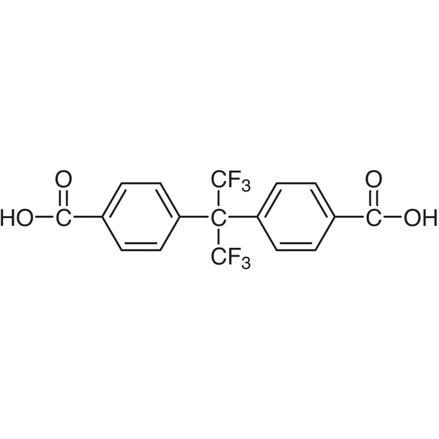2,2-Bis(4-carboxyphenyl)hexafluoropropane>98.0%(GC)(T)25g