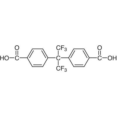 2,2-Bis(4-carboxyphenyl)hexafluoropropane&gt;98.0%(GC)(T)25g