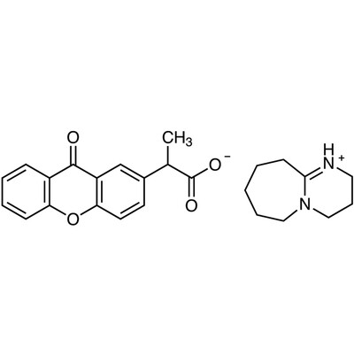 2-(9-Oxoxanthen-2-yl)propionic Acid 1,8-Diazabicyclo[5.4.0]undec-7-ene Salt&gt;98.0%(HPLC)1g