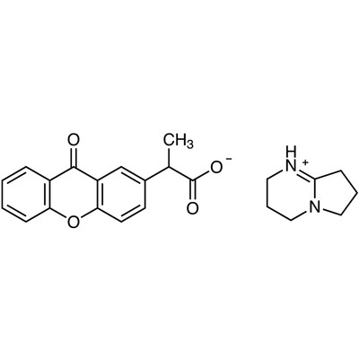 2-(9-Oxoxanthen-2-yl)propionic Acid 1,5-Diazabicyclo[4.3.0]non-5-ene Salt&gt;98.0%(HPLC)1g