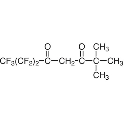 2,2-Dimethyl-6,6,7,7,8,8,8-heptafluoro-3,5-octanedione&gt;97.0%(GC)5g