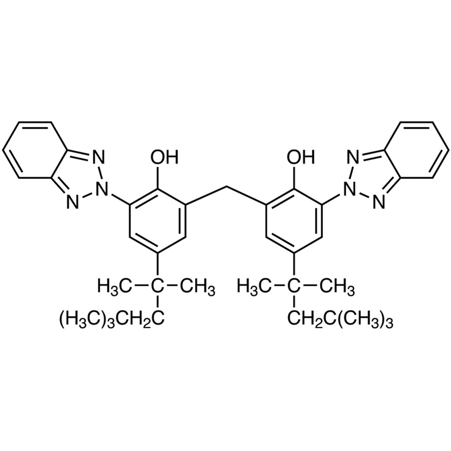2,2&#39;-Methylenebis[6-(benzotriazol-2-yl)-4-tert-octylphenol]&gt;98.0%(HPLC)500g
