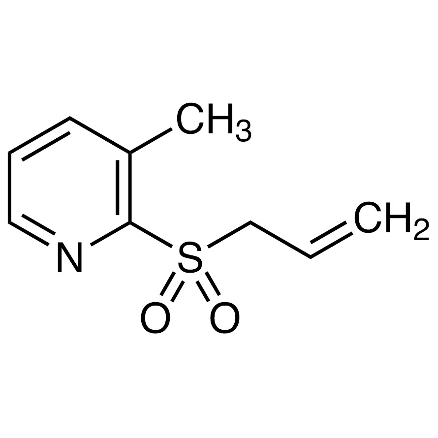 2-(Allylsulfonyl)-3-methylpyridine>98.0%(GC)(N)200mg