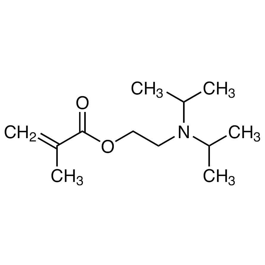 2-(Diisopropylamino)ethyl Methacrylate (stabilized with MEHQ)&gt;98.0%(GC)25g