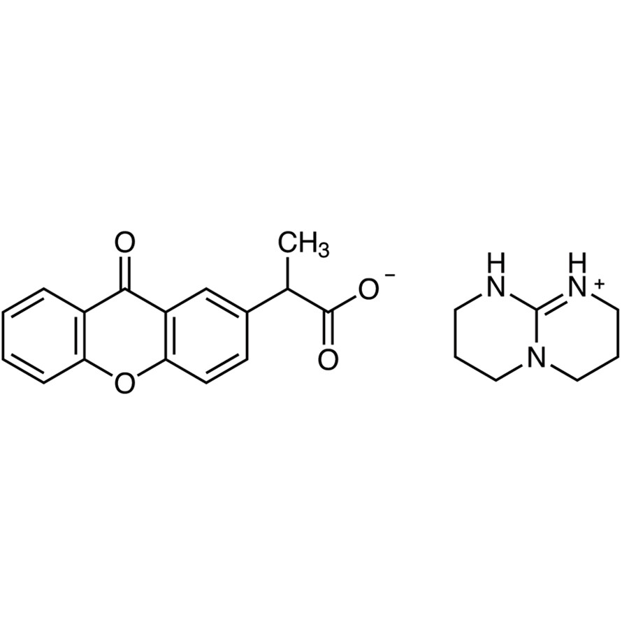 2-(9-Oxoxanthen-2-yl)propionic Acid 1,5,7-Triazabicyclo[4.4.0]dec-5-ene Salt&gt;98.0%(HPLC)1g