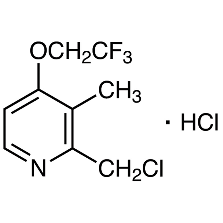 2-(Chloromethyl)-3-methyl-4-(2,2,2-trifluoroethoxy)pyridine Hydrochloride&gt;98.0%(HPLC)(T)25g