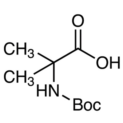 2-(tert-Butoxycarbonylamino)isobutyric Acid&gt;98.0%(GC)(T)5g