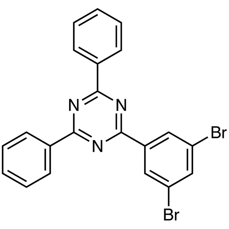 2-(3,5-Dibromophenyl)-4,6-diphenyl-1,3,5-triazine&gt;98.0%(HPLC)(N)200mg