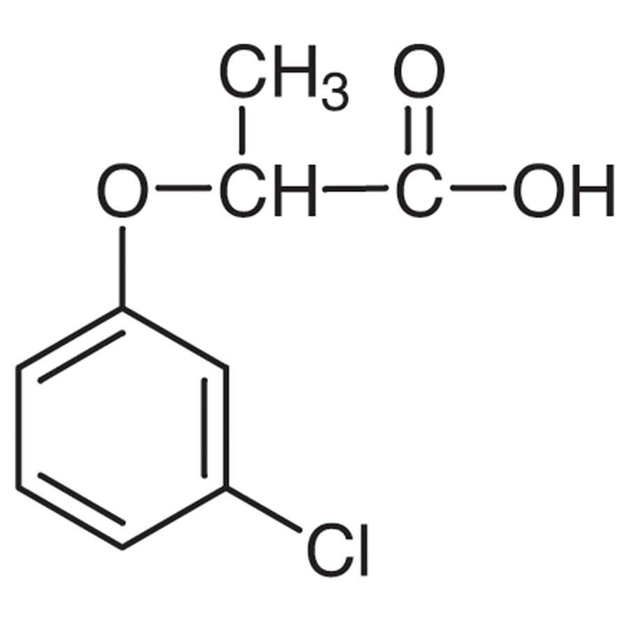2-(3-Chlorophenoxy)propionic Acid>98.0%(T)25g