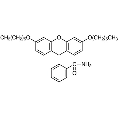 2-(3,6-Dihexyloxyxanthen-9-yl)benzamide&gt;97.0%(HPLC)(N)25g