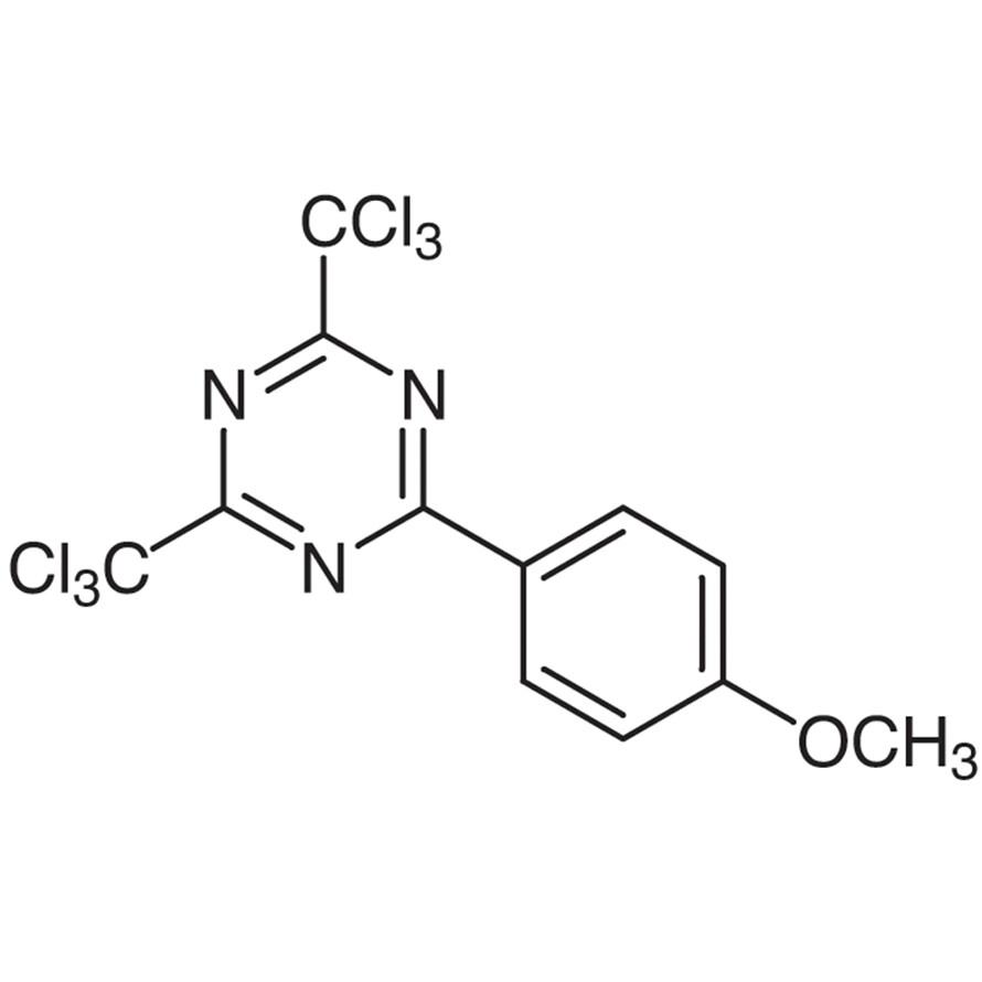 2-(4-Methoxyphenyl)-4,6-bis(trichloromethyl)-1,3,5-triazine&gt;98.0%(GC)5g