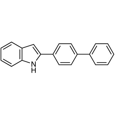 2-(4-Biphenylyl)indole&gt;98.0%(GC)1g