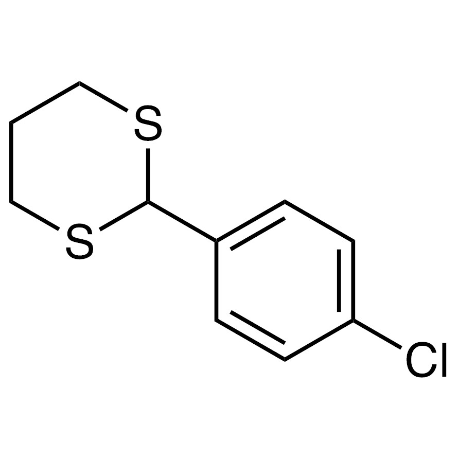 2-(4-Chlorophenyl)-1,3-dithiane&gt;98.0%(GC)1g