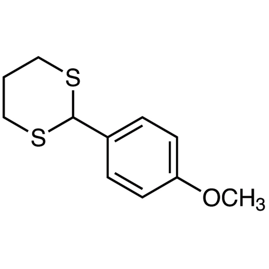 2-(4-Methoxyphenyl)-1,3-dithiane&gt;98.0%(GC)5g