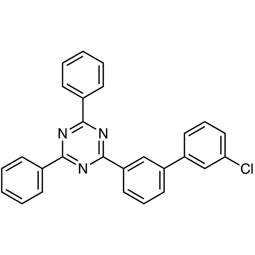 2-(3&#39;-Chlorobiphenyl-3-yl)-4,6-diphenyl-1,3,5-triazine&gt;98.0%(HPLC)(N)200mg