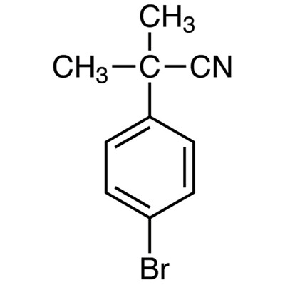 2-(4-Bromophenyl)-2-methylpropanenitrile&gt;95.0%(GC)200mg