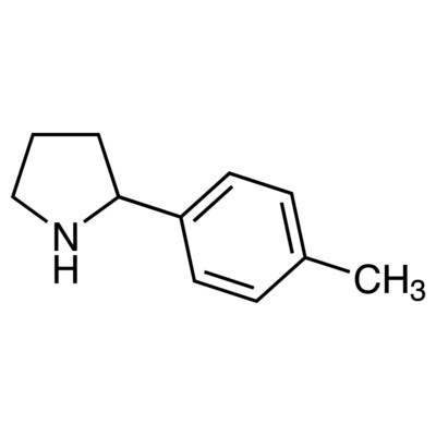 2-(4-Methylphenyl)pyrrolidine&gt;95.0%(GC)(T)1g